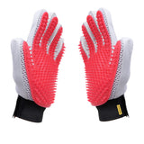 4 x RAW Customer Returns Marchul Cat Grooming Glove, Dog Brush Glove, Pet Massage Glove for Detangling Long Short Hair, Pet Hair Removal Glove for Cat, Dog, Horse 1 Pair  - RRP €36.0