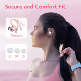 1 x RAW Customer Returns Bluetooth Headphones Sport, Headphones Wireless Bluetooth 5.3 with ENC Mic, 72 hrs Bluetooth Headphones In Ear, Deep Bass Earbuds IP7 Waterproof Earbuds LED Display USB-C Touch Control with Ear Hook - RRP €23.99