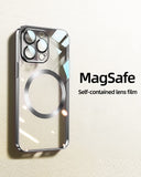 1 x Brand New Uxinuo Magnetic Case for iPhone 14 Pro Max with Full Camera Protection, MagSafe Compatible, for Magsafe Women Girls Men Phone Case, 6.7 Inch, Blue - RRP €14.75