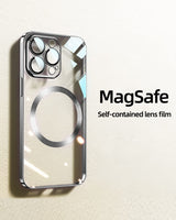 1 x Brand New Uxinuo Magnetic Case for iPhone 14 Pro Max with Full Camera Protection, MagSafe Compatible, for Magsafe Women Girls Men Phone Case, 6.7 Inch, Green - RRP €13.51