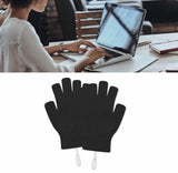 54 x Brand New Rakiuty Unisex USB Handschuhe, Winter Heating Gloves, Heizung Stricken Handschuhe, USB-Beheizte Handschuhe F r Warme H nde Warm, Zum Arbeiten Am Laptop, Fingerlos und F ustlinge, Noir - RRP €1231.2