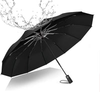 1 x Brand New WANLIAN Windproof Foldable Portable Quick Dry Travel Mini Umbrella, Compact and Durable, One-Hand Opening Mechanism and Fiberglass Reinforcement - RRP €19.67