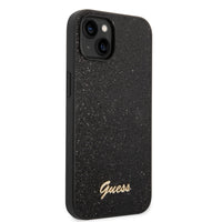 1 x RAW Customer Returns Guess Glitter Flakes compatible with iPhone 14 and compatible with iPhone 13 case - Black GUHCP14SHGGSHK - RRP €32.9