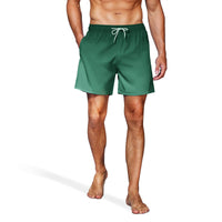 1 x RAW Customer Returns HMIYA Men s Swimming Trunks 2 in 1 Swimming Shorts Quick-Drying Short Board Shorts with Compression and Zip Pockets Green Gradient XXL  - RRP €25.4