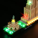 1 x RAW Customer Returns BrickBling LED Lighting for Lego 21028 Architecture New York City Collectible Kit No Lego Model Included, Only Lights , DIY Lighting Kit for New York, Decoration Light for 21028... - RRP €30.24