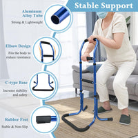 1 x RAW Customer Returns Chair Assist for Elderly Support for Getting Out of Bed Sit To Stand Lift Assistance Products Rails for Adults Safety Fall Out of Bed Dog for Elderly Standing Supports - RRP €88.51