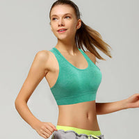 1 x RAW Customer Returns HBselect Women s Sports Bra Absorbent Bra Women s Soft and Breathable Bra Wireless and Seamless Sports Bra with Padded - RRP €36.99