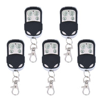 2 x RAW Customer Returns Remote Control Key Fob, 433MHz Electric Clone Gate Opener for Automatic Sliding Gate, Electric Rolling Driveway Gate Opener Closer Cloning Garage Door Opener Gate Remote Control 5  - RRP €39.18