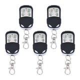 2 x RAW Customer Returns Remote Control Key Fob, 433MHz Electric Clone Gate Opener for Automatic Sliding Gate, Electric Rolling Driveway Gate Opener Closer Cloning Garage Door Opener Gate Remote Control 5  - RRP €39.18