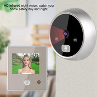 1 x RAW Customer Returns Video door intercom doorbell, video doorbell, 3 inch night vision video doorbell access system door camera with 105 wide angle for home office apartment - RRP €42.99