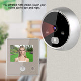 1 x RAW Customer Returns Video door intercom doorbell, video doorbell, 3 inch night vision video doorbell access system door camera with 105 wide angle for home office apartment - RRP €42.99