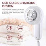 1 x RAW Customer Returns Lint Remover, Wango USB Rechargeable Electric Lint Remover Sweater Lint Remover Powerful Lint Remover Brush Shaver Pill Removes Lint Fuzz Removal Wool Fabrics Lint Clothes Sofa - RRP €16.18