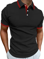 1 x RAW Customer Returns SwissWell Men s Polo Shirt Short Sleeve Breathable Tennis Golf Polo Summer Leisure Sport Quick-drying T-shirts Regular Fit - RRP €33.26