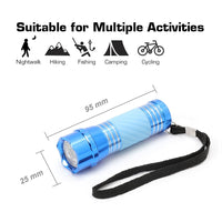 1 x RAW Customer Returns EverBrite Mini LED flashlight 4-piece. Small children s flashlight with 12 AAA batteries built-in, party bag gifts for children, hand lamp for emergency, outdoor, hiking, camping - RRP €14.1