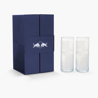 1 x RAW Customer Returns Red Bull Glasses, set of 2 - Original Merchandise - RRP €26.42