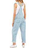 1 x RAW Customer Returns Roskiky Women s Overalls Women s One-Piece Jumpsuit Jeans Women s Casual Stretch Denim Overalls Women s Jeans Jumpsuit with Pockets, Light Blue, Xl Women s One-Piece Jumpsuit - RRP €47.99