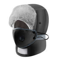 14 x Brand New SPORWAY Aviator Hat Winter, Winter Hat with Ear Flaps Trapper Hat Warm Aviator Hat, Unisex Winter Hat Windproof Snowproof Winter Hat for Snowboarding Skating Cycling Black  - RRP €97.72