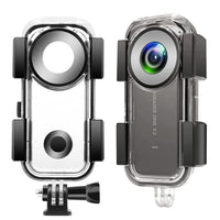 1 x RAW Customer Returns Flycoo waterproof case for Insta360 ONE X2 diving housing underwater housing protective case for One X2 360 degree panoramic camera - RRP €50.41