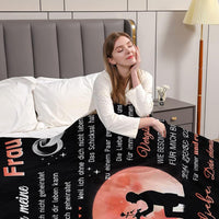 15 x Brand New PJLJC Gift Wedding Anniversary Wife, Personalized Cuddly Blanket To My Wife, Birthday Gift Wedding Gift, Fluffy Fleece Blanket 150x200cm - RRP €306.0