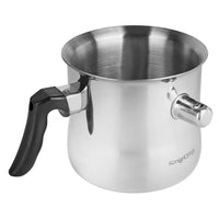 1 x RAW Customer Returns Tadar Milk Pot Milk Pot 2LCooking Pot Double Boiler Double Walled Butter Melting Custard Chocolate Pan Non Stick - RRP €20.54