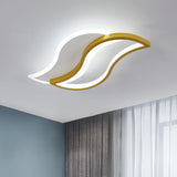 1 x RAW Customer Returns Comely LED Ceiling Light 30W Creative Leaf Shaped Ceiling Lamp Modern LED Chandelier Bedroom Lamp for Study Bedroom Dining Room Kitchen Hallway Ceiling Light - RRP €28.99