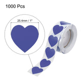 1 x Brand New sourcing map 1000pcs Heart Shaped Stickers 1 Inch Self Adhesive Love Stickers Label Heart Decorations for Envelope Valentine s Day Wedding Party Navy Blue - RRP €10.76