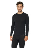 1 x RAW Customer Returns DANISH ENDURANCE Merino Shirt for Men M Black - RRP €61.95