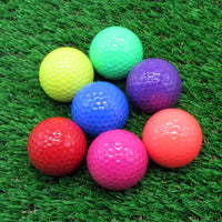 1 x RAW Customer Returns Colored Golf Balls 8Pack, Practice Mini Golf Balls for Men, Novelty Bright Class Golf Ball for Golfers Indoor Outdoor, Golf Gift Set Training Golf Balls - RRP €13.1