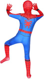 1 x RAW Customer Returns Children Theme Party Cosplay Homecoming Spider Fancy Costume, Boy Performance Superhero Action Disguise Costume Overall for Halloween Christmas Carnival 130-140 - RRP €20.16