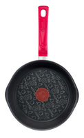 1 x RAW Customer Returns Tefal Chefclub by G8061704 Deep pan, 22 cm, raspberry red, titanium non-stick coating, Thermo-Signal, induction - RRP €31.25