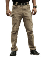 1 x RAW Customer Returns Les umes Cargo Pants for Men, Work Pants, Military Work Pants, Tactical Trail Ripstop Combat Size 36, Brown - RRP €39.98