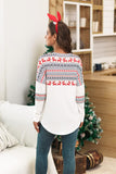 1 x RAW Customer Returns Ybenlover Women s Funny Merry Christmas Long Sleeve Sweatshirt, A-White, S - RRP €24.0