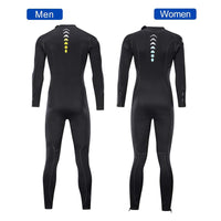 1 x RAW Customer Returns Ultra Stretch Wetsuit 3mm Front Zipper Full Body Diving Suit One Piece for Men Women Snorkeling Diving Swimming Surfing Women, S  - RRP €85.95