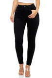 1 x RAW Customer Returns Elara Super High Waist Women s Pants Chunkyrayan EL12 Black 44 2XL  - RRP €32.95