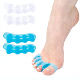 18 x Brand New 2 pairs of silicone toe spreaders, gel toe separators for bunion correction, correction for pedicure toe correction hallux valgus, ideal for men and women - RRP €199.62