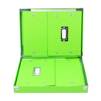 3 x Brand New Snap-N-Store Photo Box Storage Box File Storage Box A5 Size Green Pack of 2 - RRP €65.31