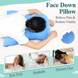 1 x RAW Customer Returns Face Down Pillow After Eye Surgery Inclined Pillow with Arm Hole Massage Head Cradle Pillow for Sleeping Retina Removal Vitrectomy Recovery Equipment After - RRP €63.41