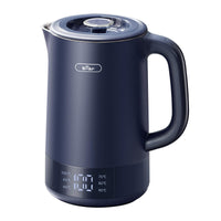 1 x RAW Customer Returns Bear 6 Temperature Settings with 1.7L Stainless Steel Electric Kettle, 1800-2200W, Microprocessor Touch Panel, BPA Free, Imported Temperature Controller, Boil-Dry Protection, Automatic Shut-Off Electric Kettle - RRP €50.63