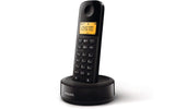 2 x RAW Customer Returns Cordless Phone D1601B 34 - Black Refurbished  - RRP €40.32