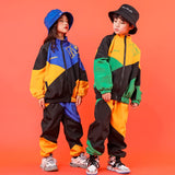 1 x RAW Customer Returns LOLANTA Children s Hip Hop Costume, Teenager Color Blocking Jackets Pants Dance Clothing Set Green, 11-12 Years, Day 160  - RRP €44.98