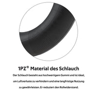 1 x RAW Customer Returns 1PZ 5GC-2YT 3.50 4.00-8 inch tube with straight valve replacement for sack barrow wheel lawn mower handcart - RRP €17.09