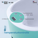 1 x RAW Customer Returns Professional Paraffin Warmer Bath for hands and feet. Thermotherapy, muscle pain, arthritis, osteoarthritis, aesthetic use and moisturizes the skin. Quick Warm-up 40 min. Capacity 5 L. BE108 Green  - RRP €69.9