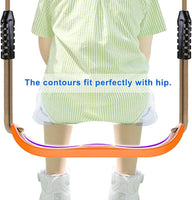 1 x RAW Customer Returns BeneLabel Swing Seat, Hard Plastic Garden Playground Swing Children s Swing Board Swing Swing Board 1.3-2M Rope Lockset Carabiner for Toddler Child, Water Ripple Hip Shape, 250lbs, Orange - RRP €33.26