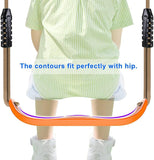 1 x RAW Customer Returns BeneLabel Swing Seat, Hard Plastic Garden Playground Swing Children s Swing Board Swing Swing Board 1.3-2M Rope Lockset Carabiner for Toddler Child, Water Ripple Hip Shape, 250lbs, Orange - RRP €33.26