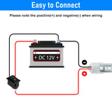 1 x RAW Customer Returns Linkstyle interior LED light bar 12V 48 LEDs interior light bar universal white LED light bar with switch for car truck motorhome RV cargo boat cabinet enclosed trailer 4PCS  - RRP €20.99