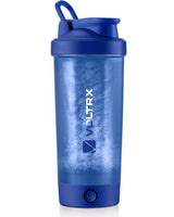 1 x RAW Customer Returns VOLTRX Protein Shaker Bottle, Titanus USB C Rechargeable Electric Protein Shake Mixer, Shaker Cups for Protein Shakes and Meal Replacement Shakes, BPA Free, 24oz - RRP €26.99