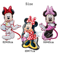 1 x RAW Customer Returns MEZHEN Birthday Decoration for Minnie Foil Balloon Birthday Party Decoration Mouse Balloon Happy Birthday Children s Birthday Balloons Birthday Decoration Girl 9 Pieces - RRP €13.07