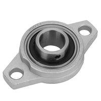 2 x RAW Customer Returns Keenso Machinery Flange Bearing, KFL004 20mm Rhombic Bearing Zinc Aluminum Alloy Flange Bearing Ball Bearing Bearing Block for Various Machines - RRP €17.32