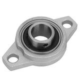 2 x RAW Customer Returns Keenso Machinery Flange Bearing, KFL004 20mm Rhombic Bearing Zinc Aluminum Alloy Flange Bearing Ball Bearing Bearing Block for Various Machines - RRP €17.32