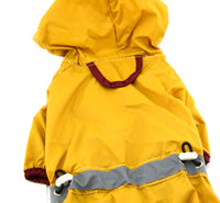 1 x Brand New xiaoyu Small Waterproof Pet Dog Jacket with Hood for Small Medium Dogs, Yellow, XL - RRP €16.8